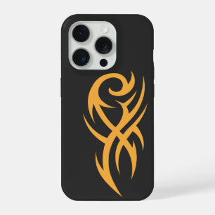 Classic Tattoo Inspired Line Art Design iPhone 15 Pro Case