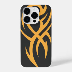 Classic Tattoo Inspired Line Art Design iPhone 14 Pro Case