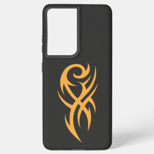 Classic Tattoo Inspired Line Art Design Samsung Galaxy Case