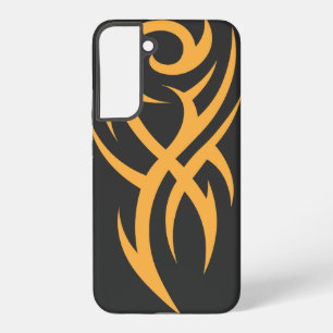 Classic Tattoo Inspired Line Art Design Samsung Galaxy Case