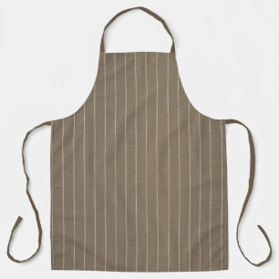 Classic Taupe with Stripe Apron