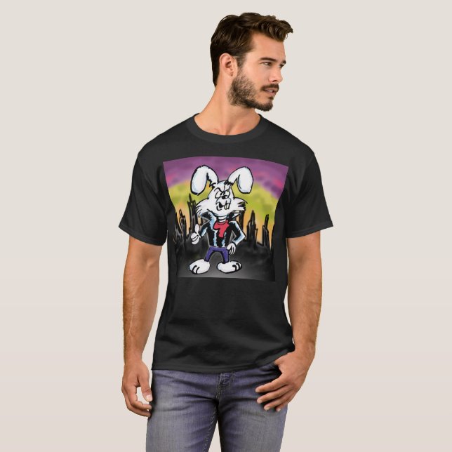 Classic TB NYC Tee - in black! (Front Full)