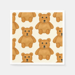 Classic Teddy Bear Napkin