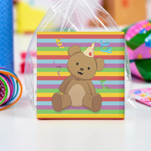 Classic Teddy Bear Toddler Party Favor Magnet