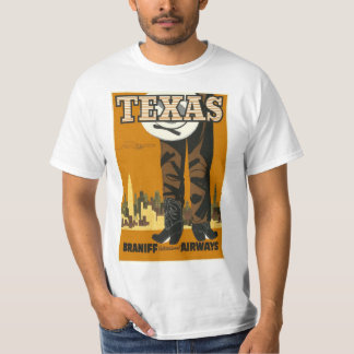 Classic Texas Travel Ad Tee