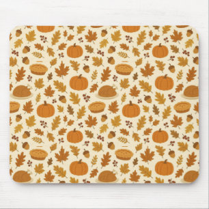 Classic Thanksgiving patterned  Mouse Pad
