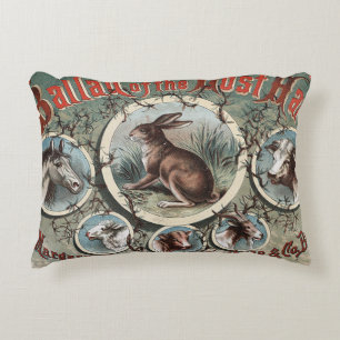 Classic The Ballad of the Lost Hare Accent Pillow