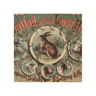 Classic The Ballad of the Lost Hare  Wood Wall Art