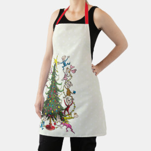 Classic The Grinch   Christmas Tree Apron