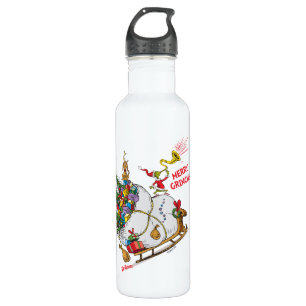 Classic The Grinch   Merry Grinchmas! 710 Ml Water Bottle