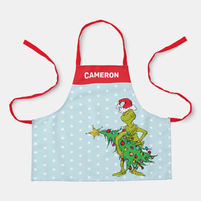 Classic The Grinch | Naughty Apron (Front)