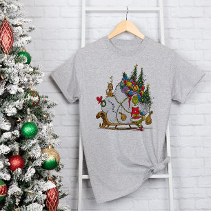 Classic The Grinch The Grinch & Max Runaway Slei Tri-Blend Shirt