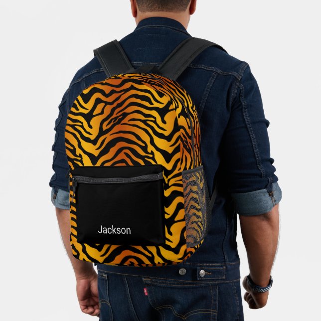 Classic Tiger  Printed Backpack (Insitu (Model))