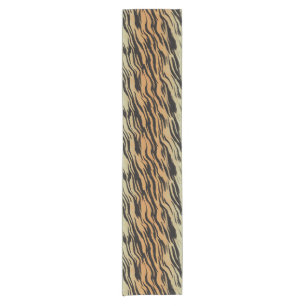 Classic Tiger Stripe Print Table Runner