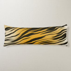 Classic Tiger Stripes Print Pattern Body Pillow
