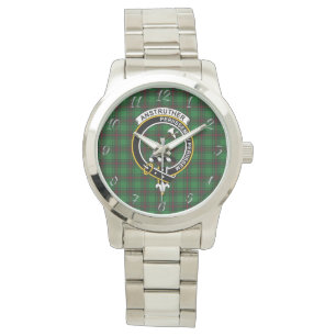 Classic Timeless Clan Anstruther Hunting Tartan Watch