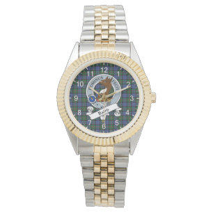 Classic Timeless Clan Baird Modern Badge Tartan Watch
