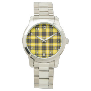Classic Timeless Clan Barclay Tartan Plaid Gift Watch