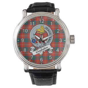 Classic Timeless Clan Chisholm Ancient Badge Watch