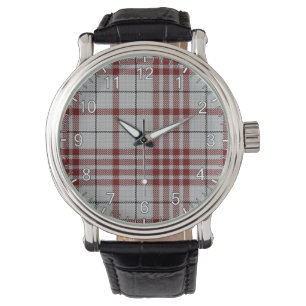 Classic Timeless Clan Clayton Tartan Plaid Gift Watch