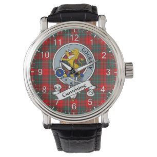 Classic Timeless Clan Cumming Badge Tartan Watch