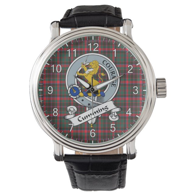 Classic Timeless Clan Cumming Hunting Modern Badge Watch (Front)
