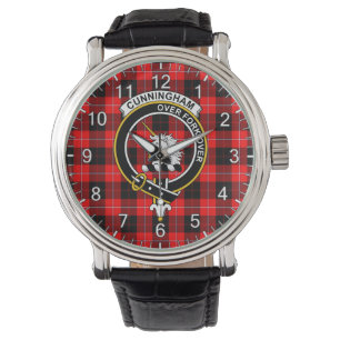 Classic Timeless Clan Cunningham Modern Tartan Bad Watch