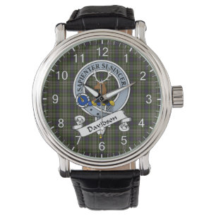 Classic Timeless Clan Davidson Tulloch Dress Badge Watch