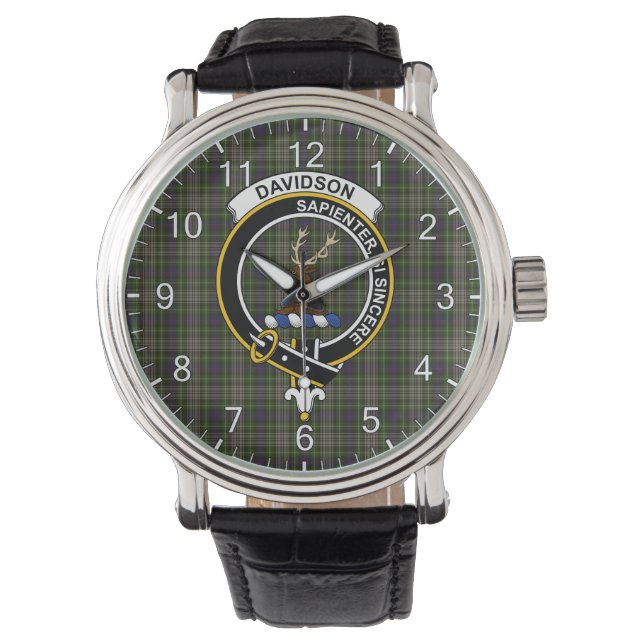 Classic Timeless Clan Davidson Tulloch Dress Tarta Watch (Front)