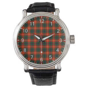 Classic Timeless Clan Douglas of Roxburgh Tartan Watch