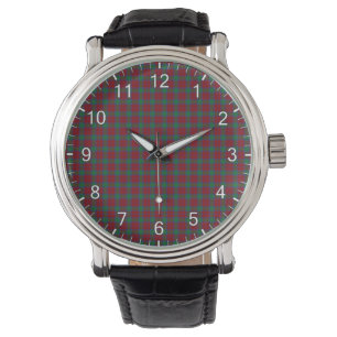 Classic Timeless Clan Fotheringham Tartan Plaid Watch