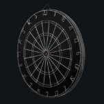 Classic Timeless Traditional Black Solid Colour Dartboard<br><div class="desc">Dartboard dart tossing throwing fun competitive game set and wall hanging art decor printed with Classic Timeless Traditional Black Solid Colour graphic art design illustration and select products collection by TheFabricSeal print on demand shop at Zazzle.com #ZazzleMade https://www.zazzle.com/store/thefabricseal TheFabricSeal©️Original. Black is a colour that is the result of no visible...</div>