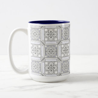 Classic Tin Ceiling Pattern Mug