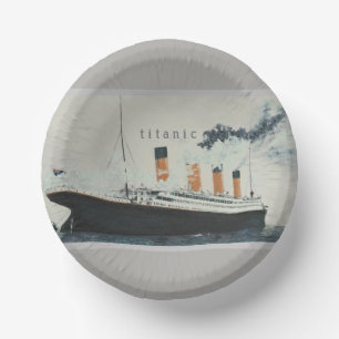 Classic TITANIC Party Paper Bowl Paper Plate
