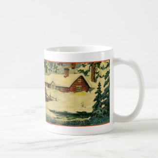 Classic Tomten scene Coffee Mug