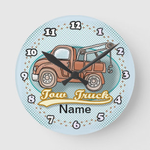 Classic Tow Truck Clock
