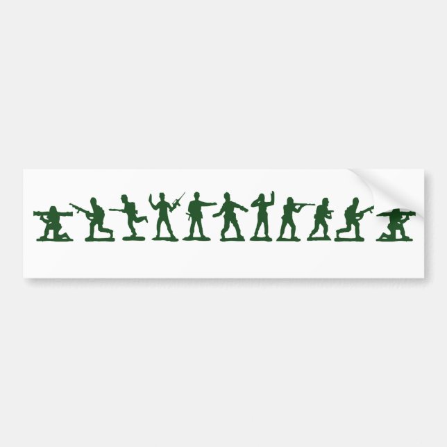 Classic Toy Soldiers Bumper Sticker (Front)