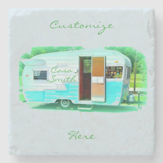 Classic travel trailer Thunder_Cove Stone Coaster (Front)