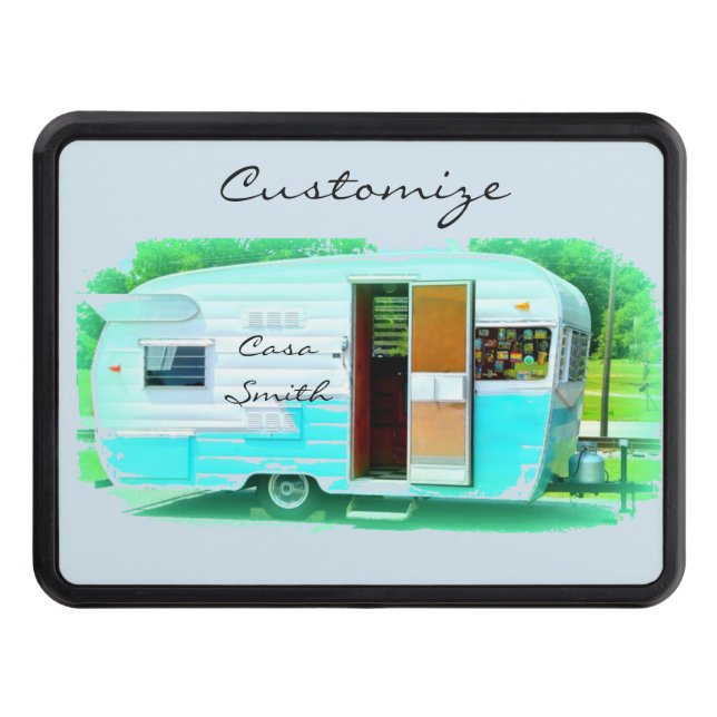 Classic travel trailer Thunder_Cove Trailer Hitch Cover (Front)
