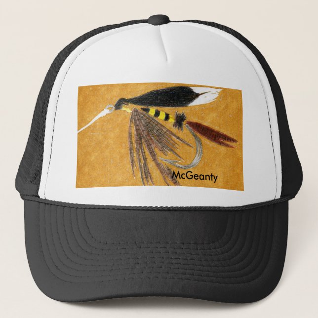 Classic Trout Fly Hat "McGeanty" (Front)