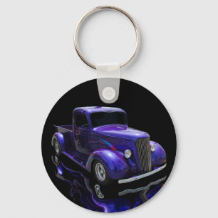 Classic truck keychain