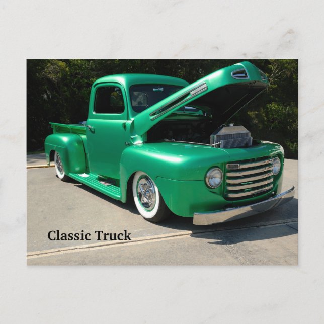 Classic Truck Postcard (Front)