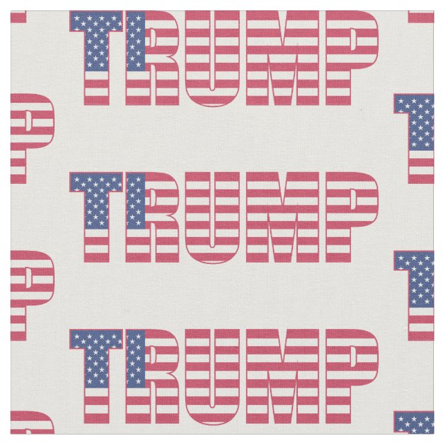Classic Trump 2020 Fabric (Close Up)
