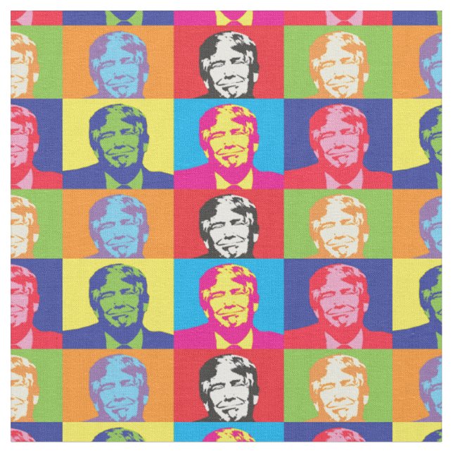 Classic Trump 2024 Fabric (Close Up)