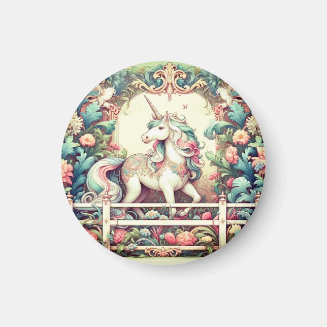 Classic Unicorn #4 Magnet (Front)