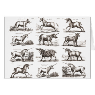 Classic Unicorn Antique Mythical Magical Creature
