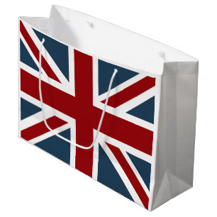 Classic Union Jack Flag Customized Large Gift Bag