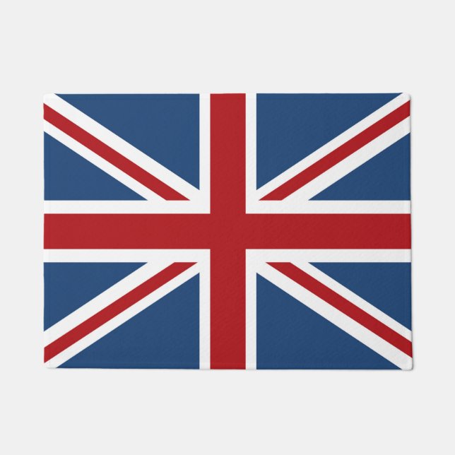 Classic Union Jack UK Flag Doormat (Front)