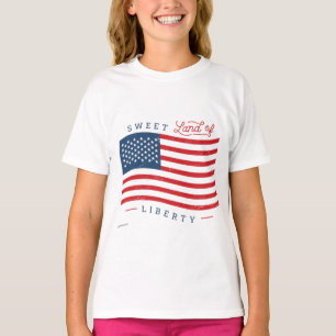 Classic USA Flag Kids Shirt