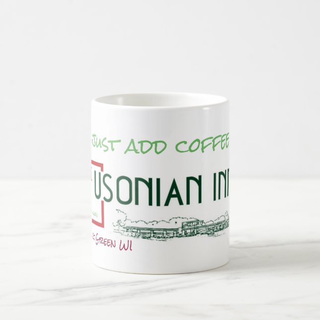 Classic Usonian Inn white mug (Center)